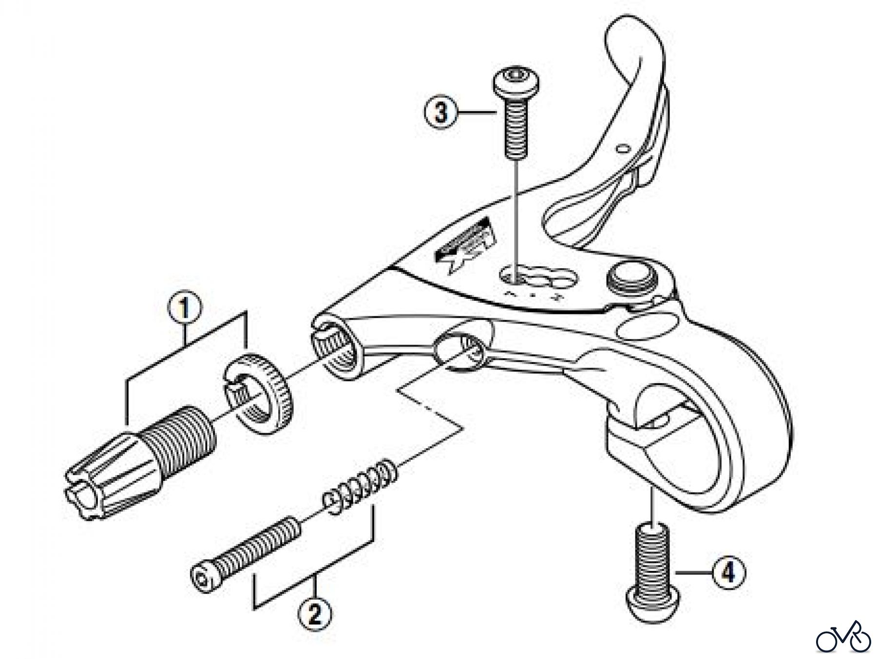 Shimano BL Brake Lever - Bremshebel BL-M570-EV