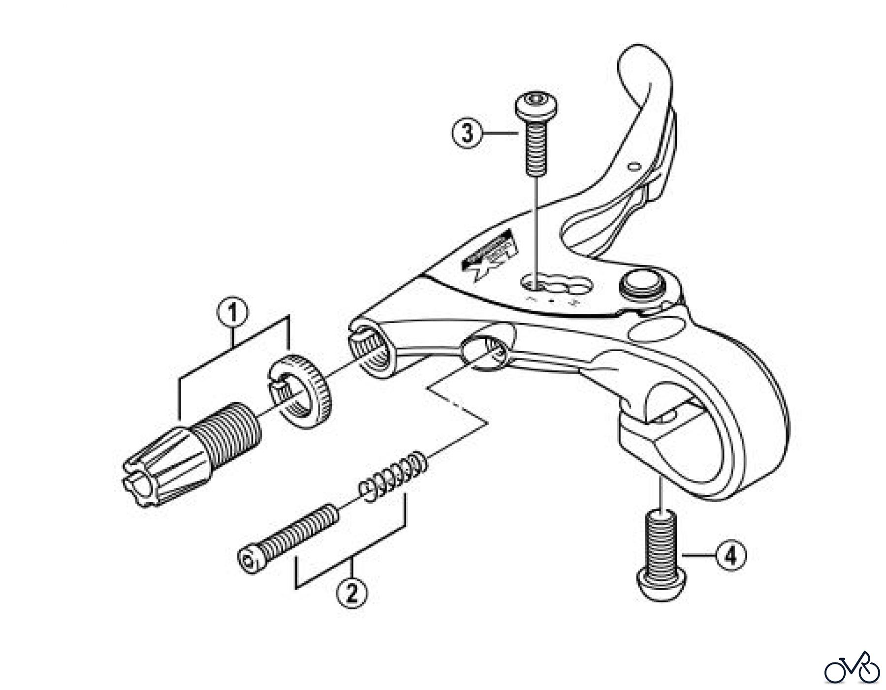 Shimano BL Brake Lever - Bremshebel BL-M570