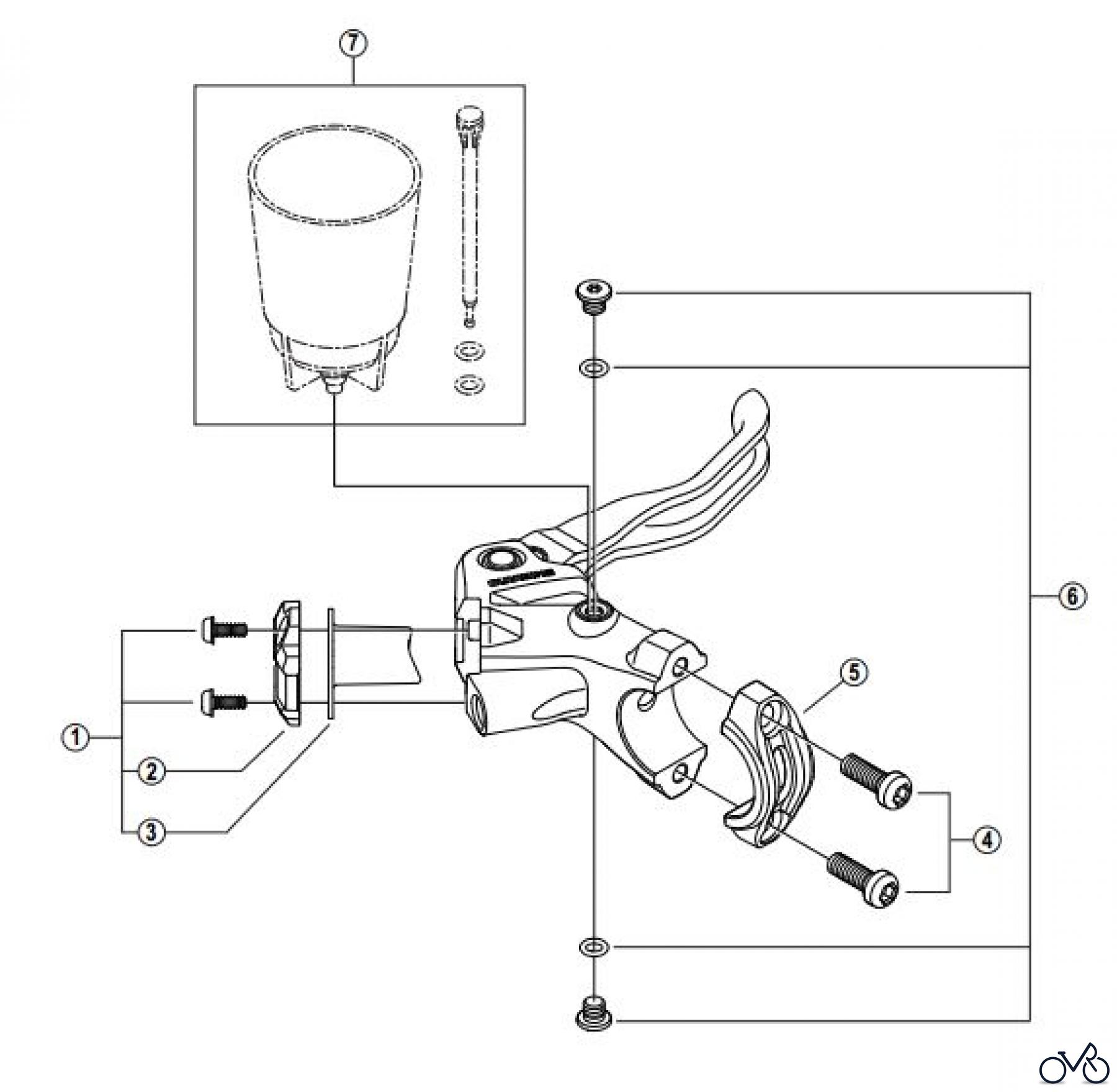 Shimano BL Brake Lever - Bremshebel BL-M575-2866