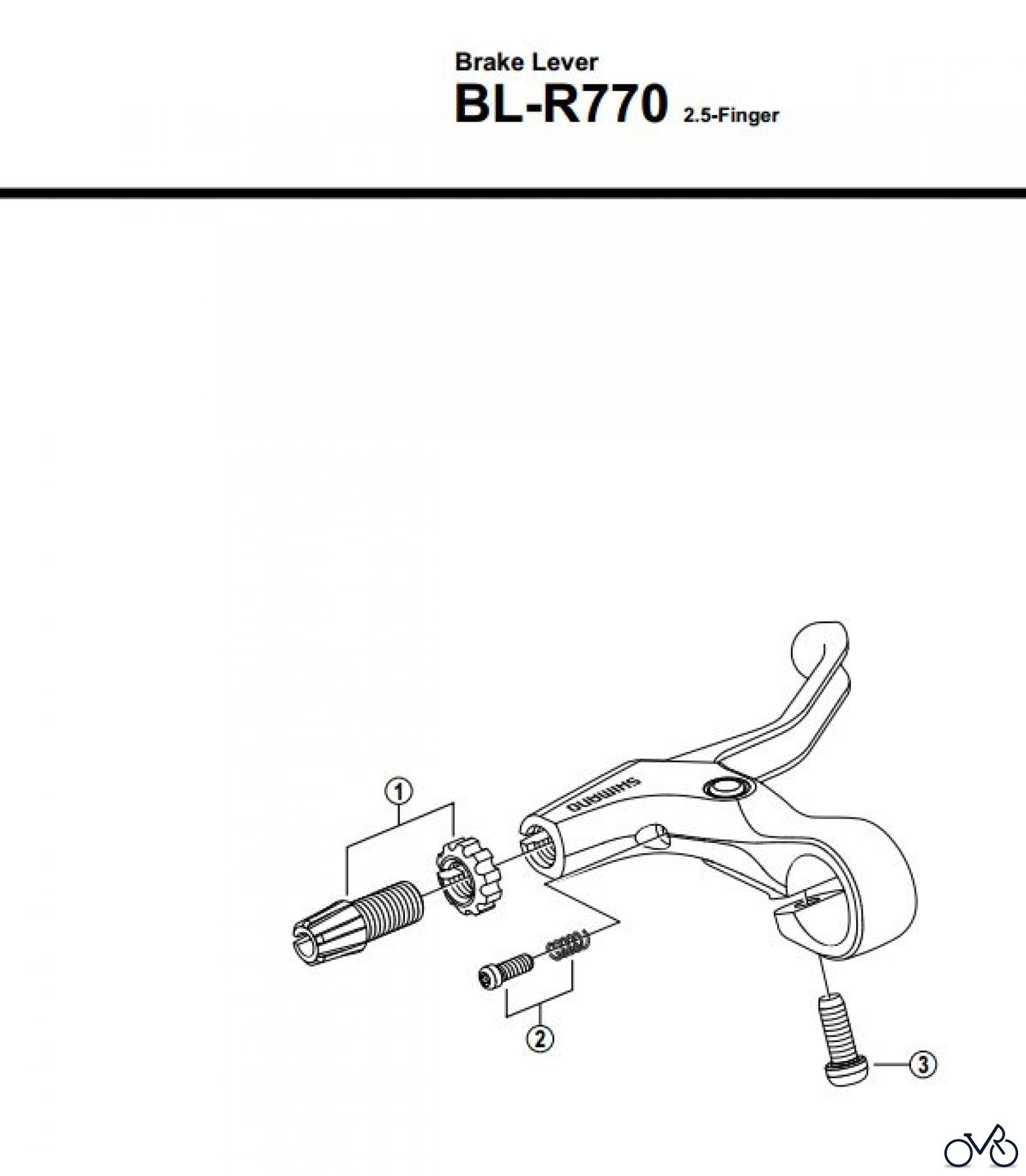 Shimano BL Brake Lever - Bremshebel BL-R770