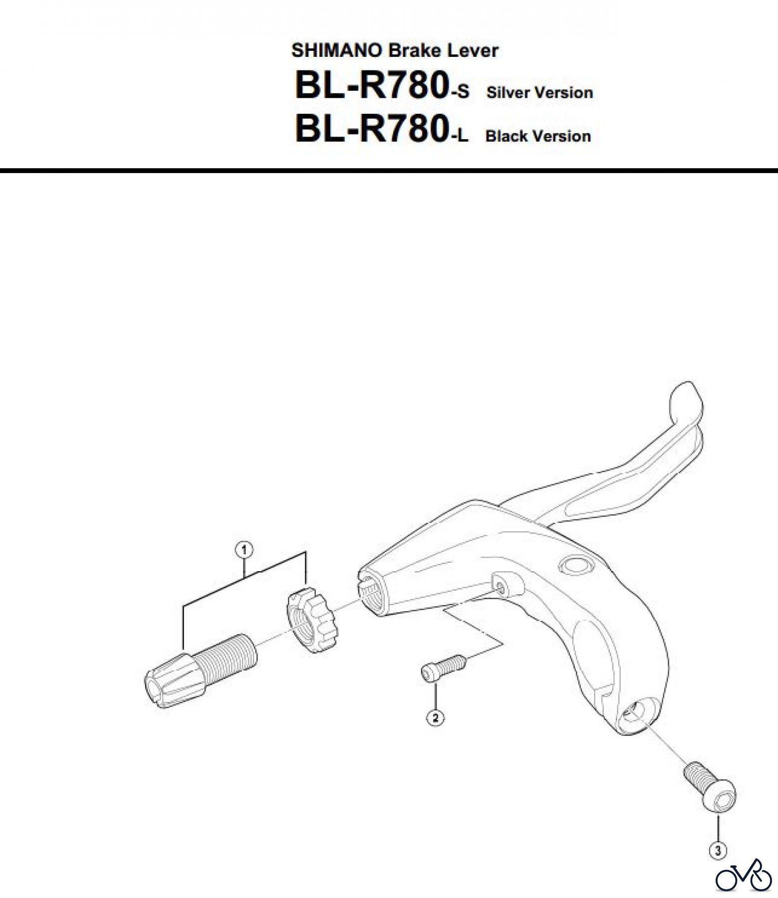 Shimano BL Brake Lever - Bremshebel BL-R780-3219