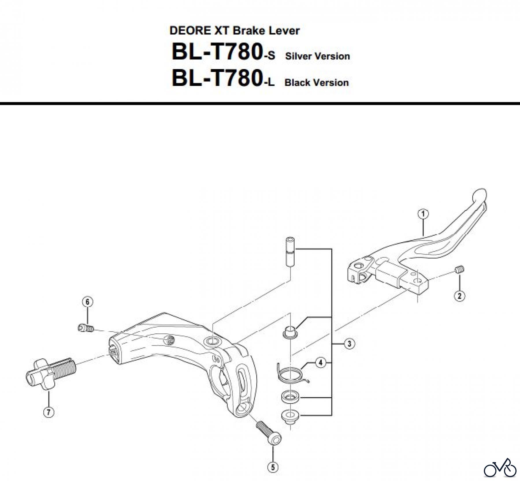 Shimano BL Brake Lever - Bremshebel BL-T780_3159
