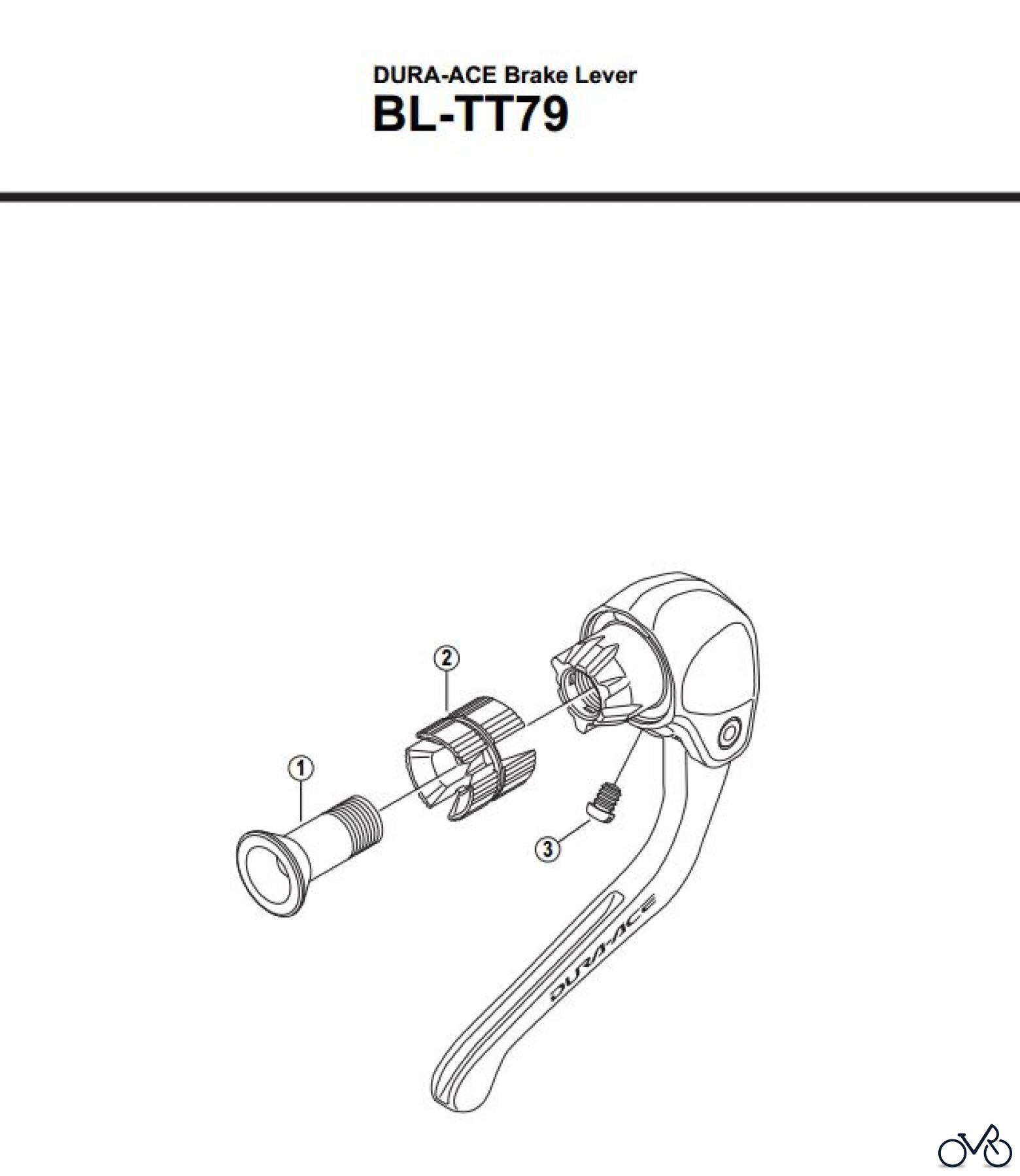 Shimano BL Brake Lever - Bremshebel BL-TT79-2897