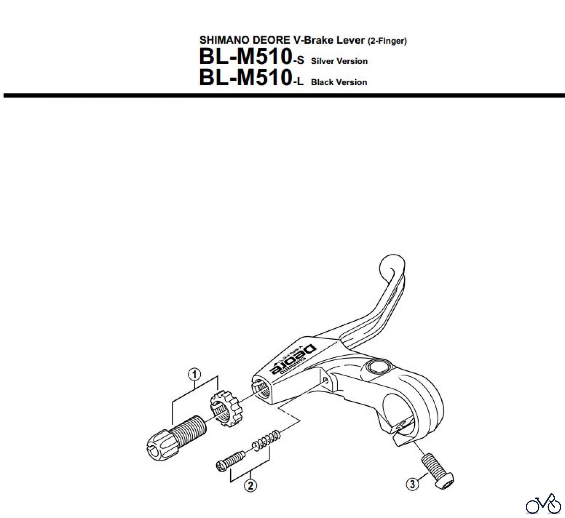 Shimano BL Brake Lever - Bremshebel BLM510