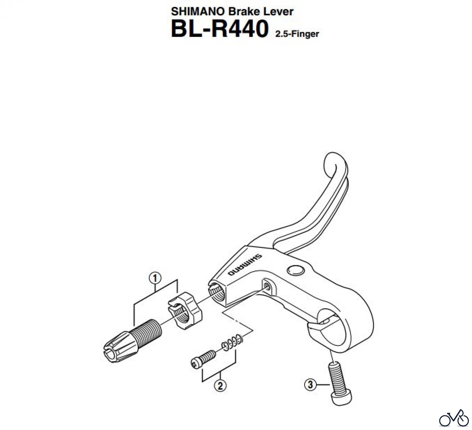 Shimano BL Brake Lever - Bremshebel BLR440