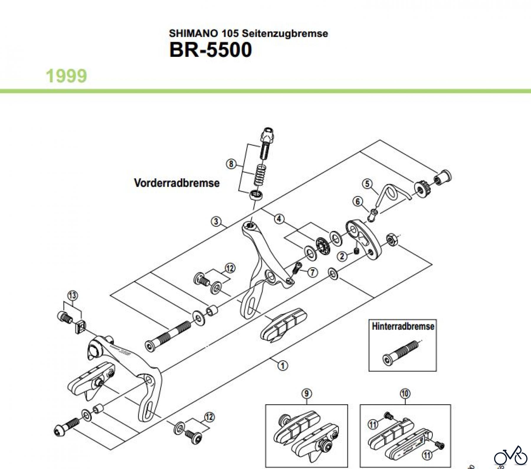 Shimano BR Brake - Bremse BR-5500