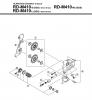 Shimano RD Rear Derailleur - Schaltwerk  RD-M410-2454A
