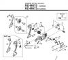 Shimano RD Rear Derailleur - Schaltwerk  RD-M675-3407