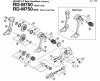 Shimano RD Rear Derailleur - Schaltwerk  RD-M750-DEORE-XT