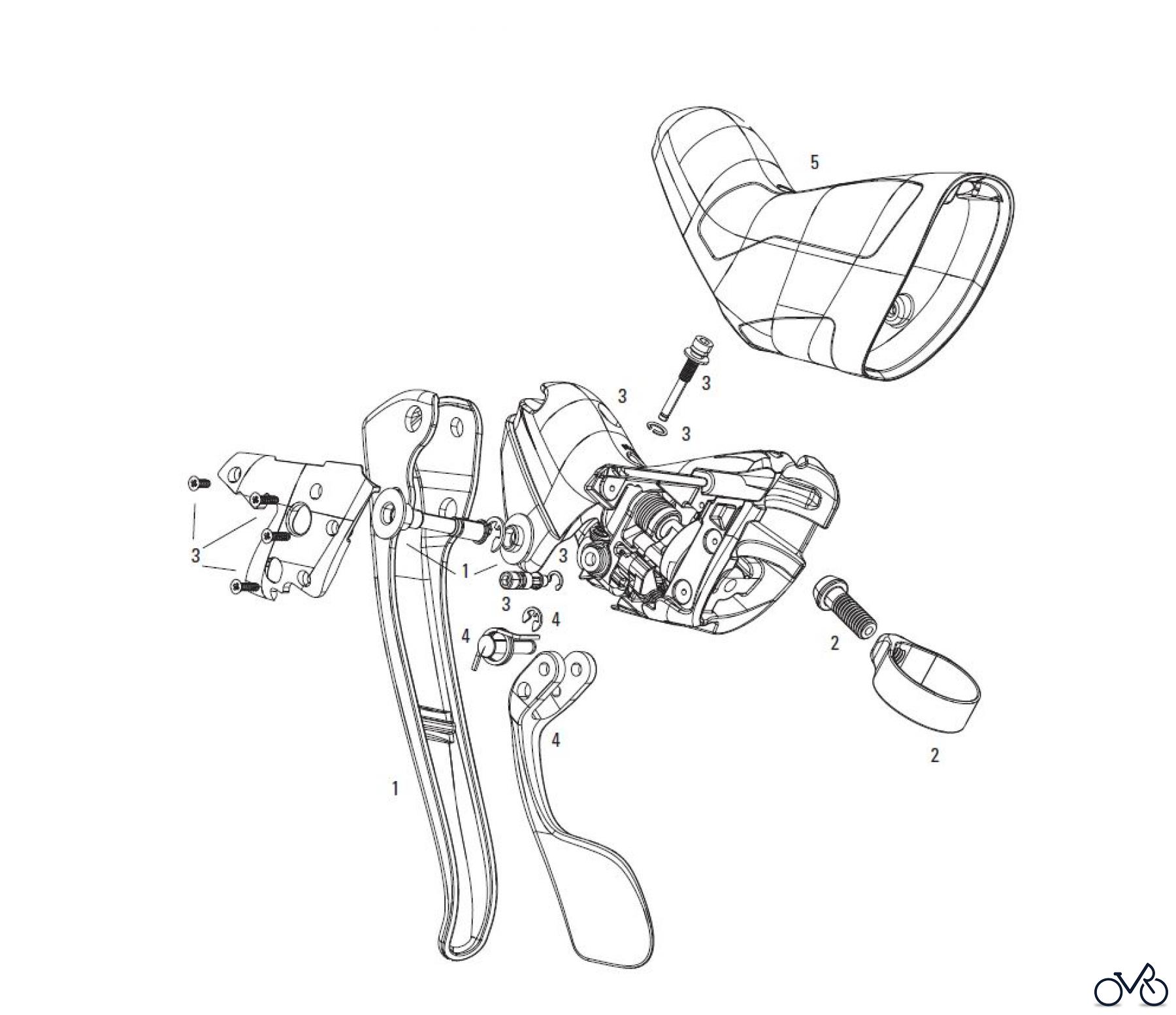Sram Sram SRAM RED 2012 - SHIFTERS / LEVERS