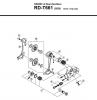 Shimano RD Rear Derailleur - Schaltwerk  RD-T661-2841