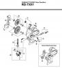 Shimano RD Rear Derailleur - Schaltwerk  RD-TX51-2757