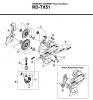 Shimano RD Rear Derailleur - Schaltwerk  RD-TX51-2757A