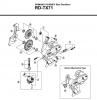 Shimano RD Rear Derailleur - Schaltwerk  RD-TX71-2763